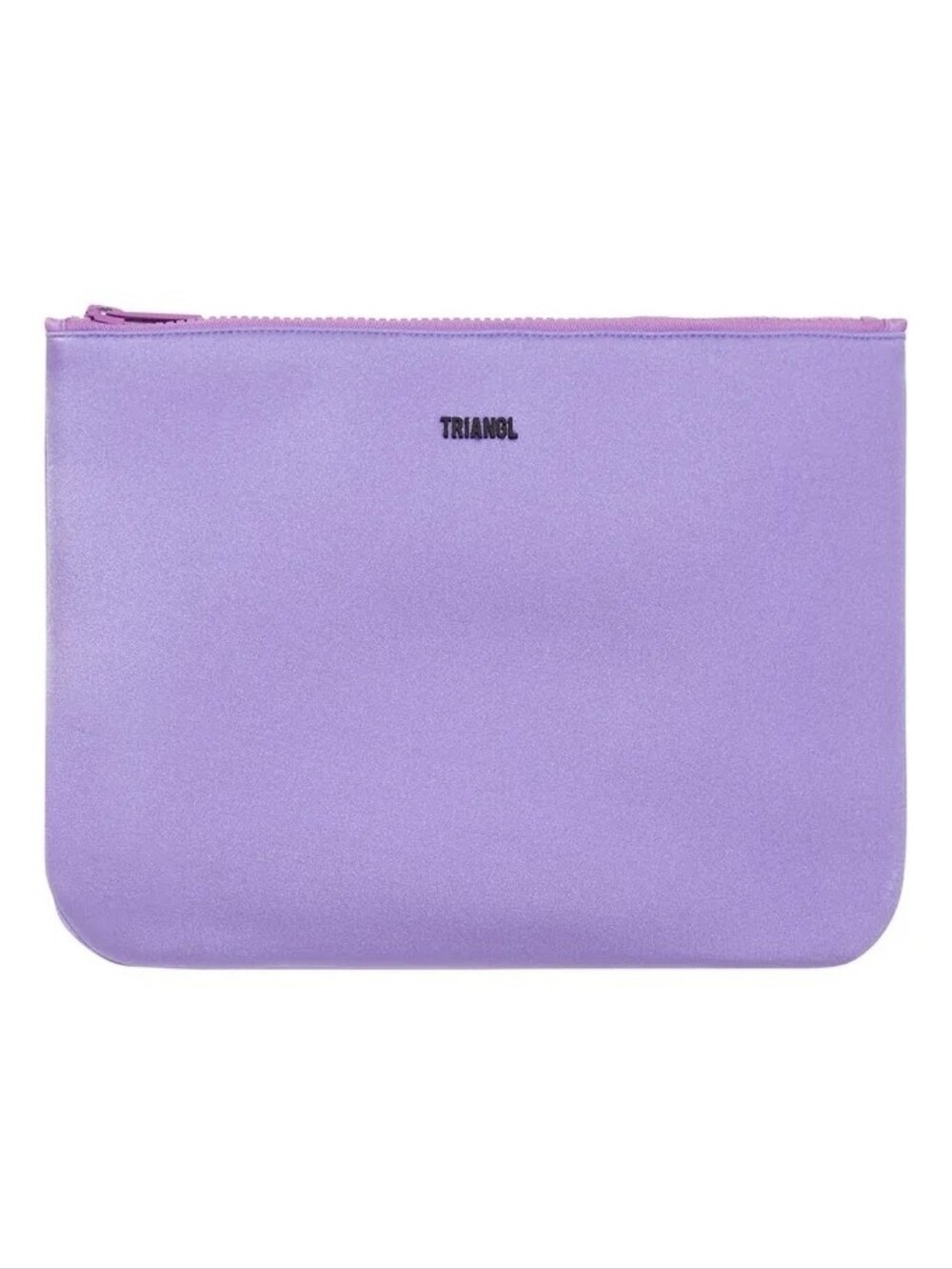 Triangl Lilac Neoprene Zip Pouch